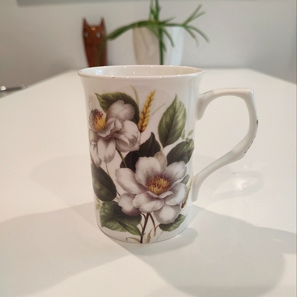 Stechol Magnolia Gracie Bone China Cup Tea Coffee Coastline - Picture 3 of 5